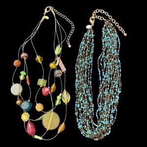Two Stylish Chico’s Necklaces